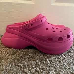 Bae Platform Crocs - Size 10 in Women’s. Worn ONCE!